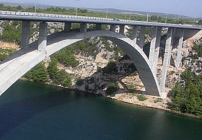 Kroatien Brücke